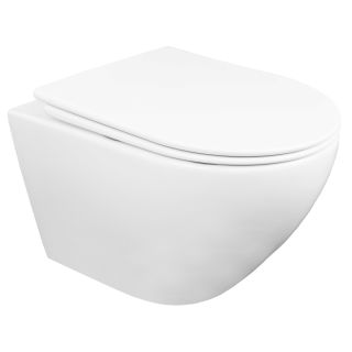 Azario Fatto AZ-1049WS Унитаз подвесной безободковый c быстросъемным сиденьем микролифт